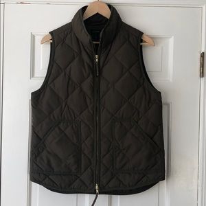 J. Crew quilted puffer vest